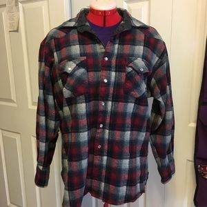 Pendleton 100%Wool long sleeve shirt size XXL Long